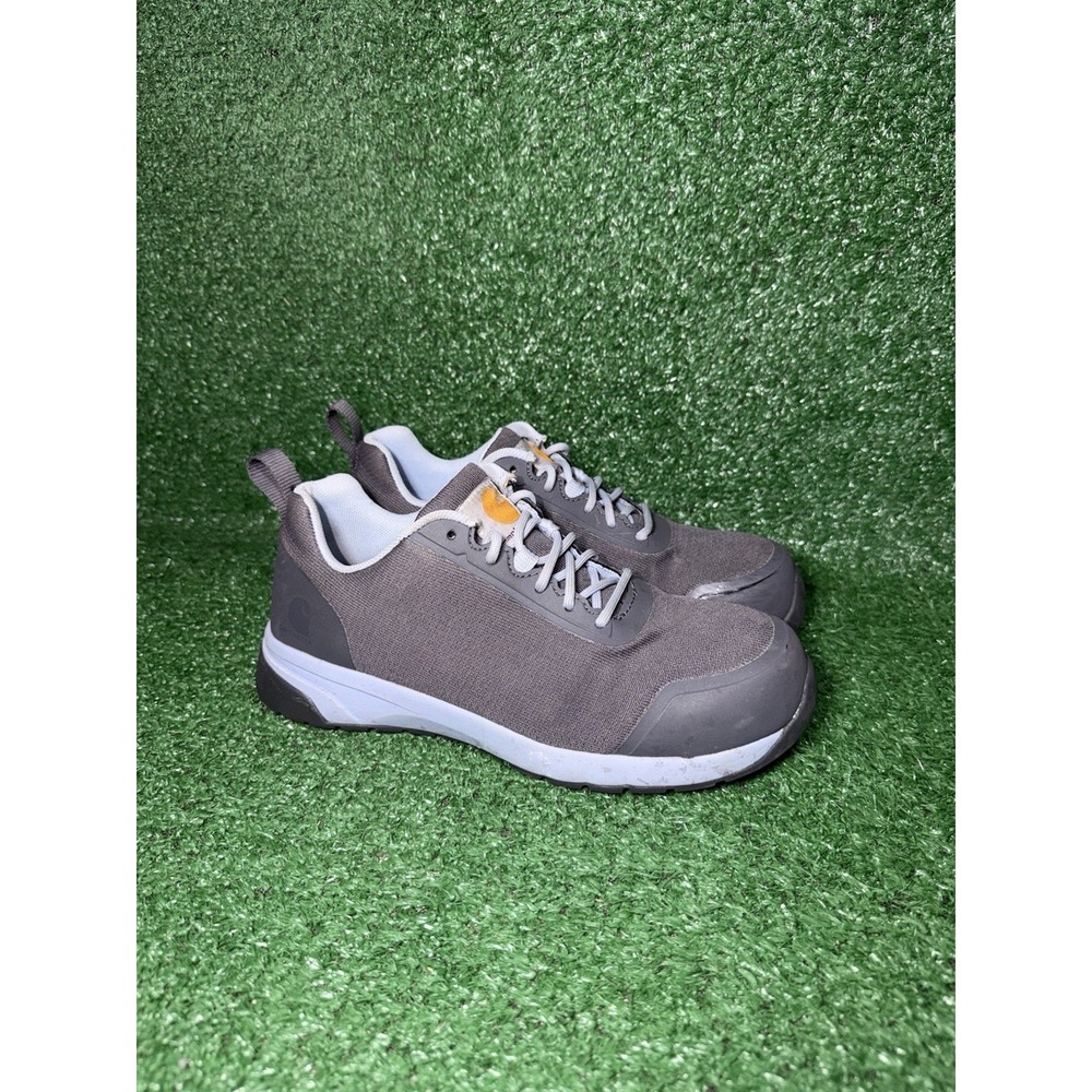 Carhartt Force Women Size 8M‎ Nano Composite Toe Sneaker EH Work Shoes Grey Blue
